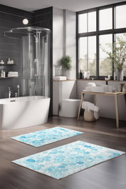 Mijölnir Juego de alfombrillas de baño CT-5345 Multicolor